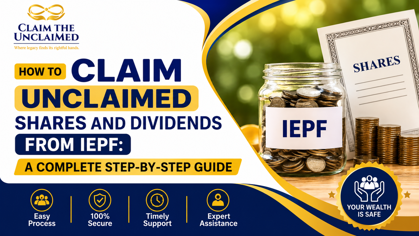 How to Claim Unclaimed Shares and Dividends from IEPF: A Complete Step-by-Step Guide